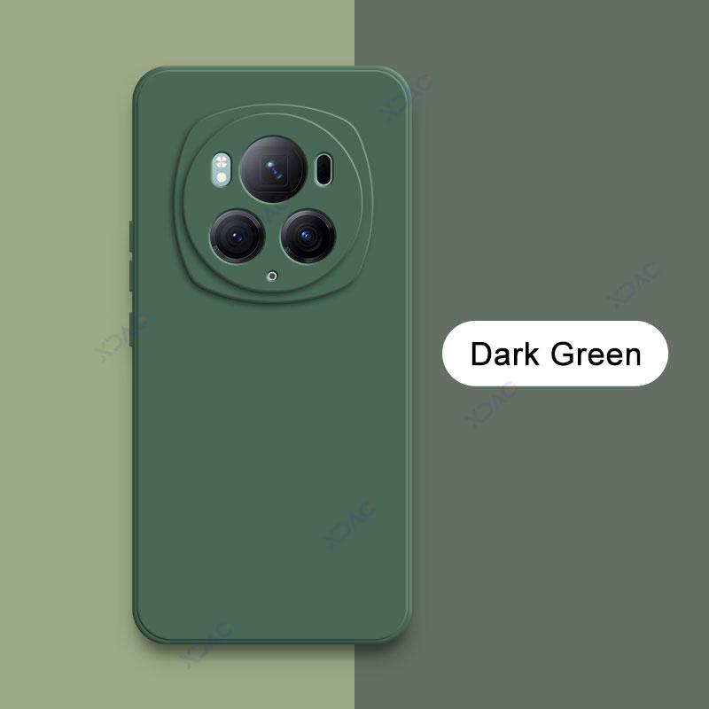 Square Liquid Silicone Phone Cases for Honor Magic 6 Pro Ultimate 5G Global Soft Camera Protective Back Cover Magic6 6Pro Shell