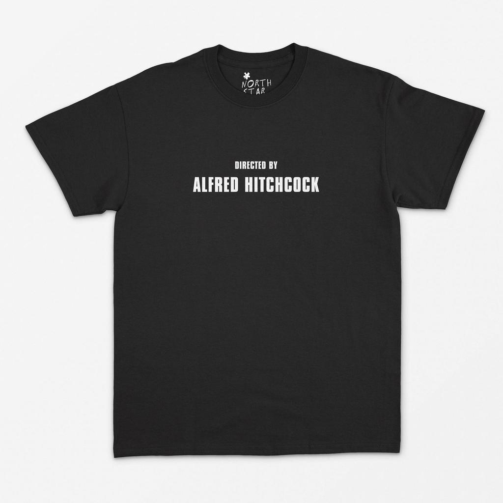 Directed by Alfred Hitchcock T Shirt - Vintage Style / Y2K Aesthetic / 90's / Punk / Grunge / Horror / Goth / Psycho / Vertigo