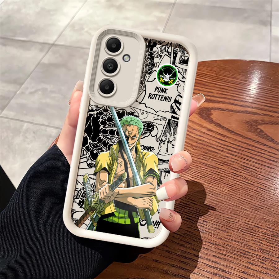 Phone Cover Case for Samsung Galaxy A12 A07 A50 A06 A05 A20 A13 A30 A16 A04 A17 A15 A11 A14 Anime Luffys Ones Pieces
