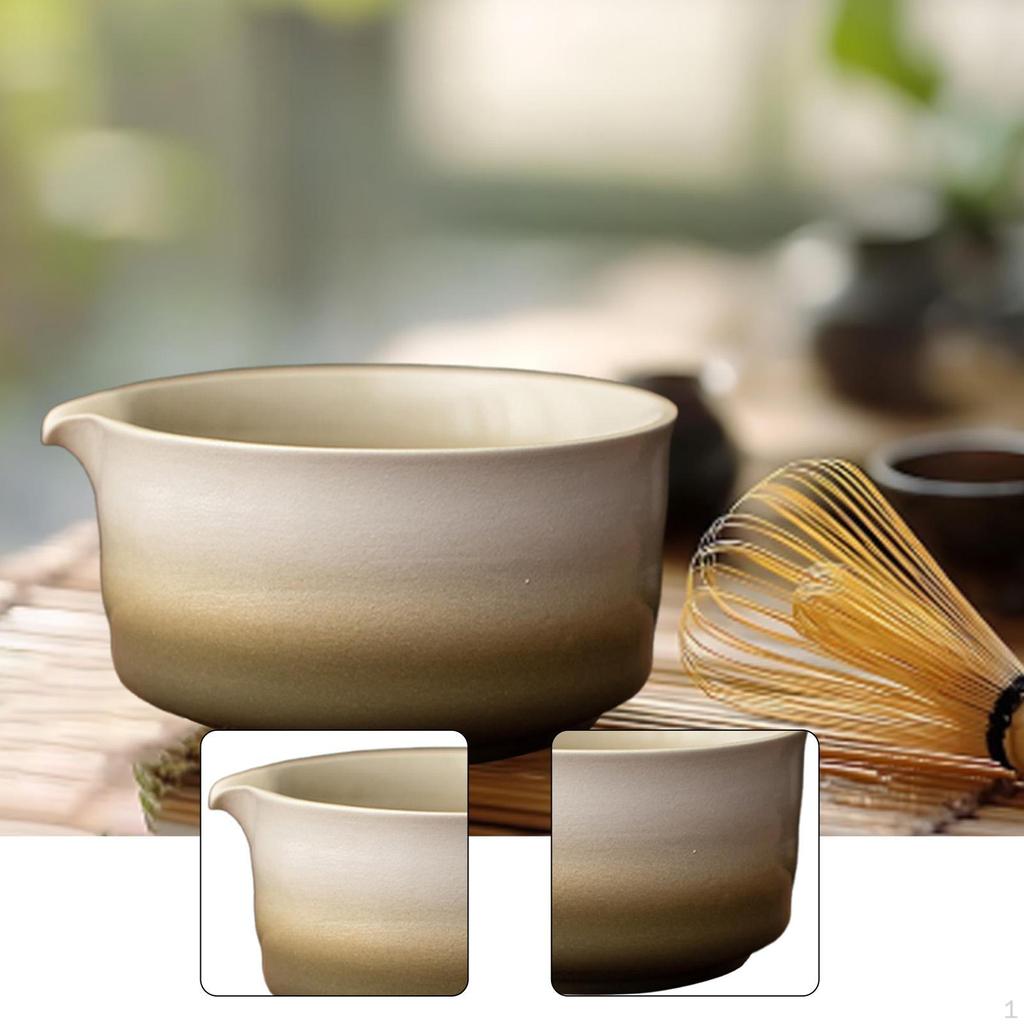Ceramic Matcha Bowl Chawan Home Decor Party Favors Ornament Traditional Tea Cup Teas Ceremony for