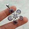 Amethyst Gemstone 925 Sterling Silver Plated Designer Pendant Jewelry NST-J2H1666