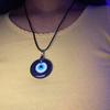 Lucky Blue Eye Necklace Evil Eye Pendant Necklace Turkish Evil Eye for Protection and Blessing for M