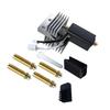 0.4mm Hotend Kit Replacement for Carbon 3D Printer Extruder Hot End with 0.2mm 0.4mm 0.6mm 0.8mm Nozzles