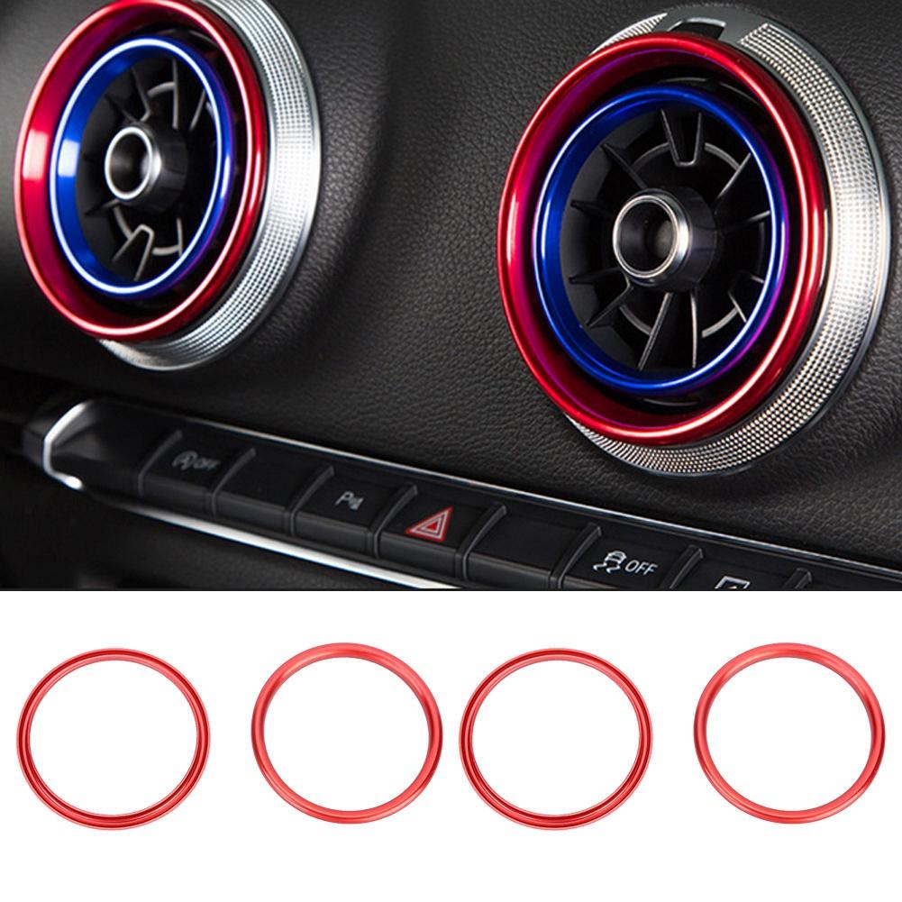 Premium Aluminum Alloy Car Premium Decoration for A1 Wear-Proof Easy to Install Create Curvature of the Original Car Improve Visual Grade Replacement