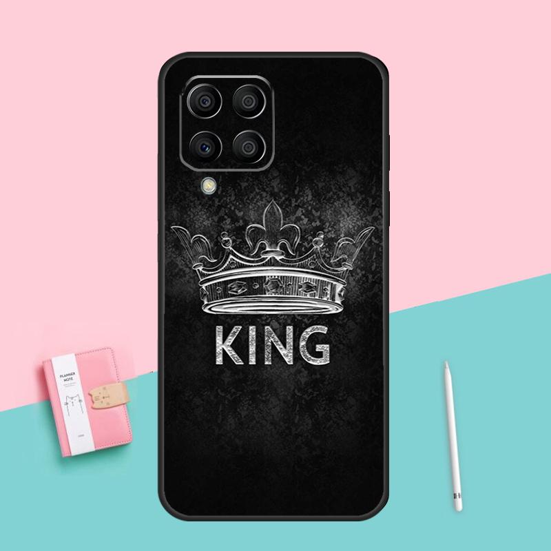 Король Королева Арт Для Samsung Galaxy M16 M31 M21 M33 M53 M13 M12 M32 M52 M11 M35 M55 M15 M14 M34 M54 M06 Чехол