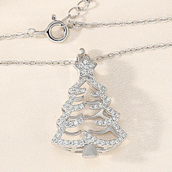 Серебряное ожерелье-кулон для ароматерапии 925 пробы - Стиль клетки-креста, Открывающийся кулон для духов, Идеальный рождественский подарок.