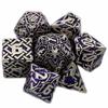 Solid Polyhedral Dice for Role Playing Game, Metal Dice, D & D, DND, Rpg, Rol, Pathfinder Board Game, New Style, 7Pcs, 2023
