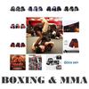 MMA Muay Thai Kickboxing Boxing Shorts Mixed Martial Art UFC Boxer Unisex Men Women Pants Fighting Fitness Gym Training Sport Workout