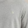 Polo Ralph Lauren FW23 Однотонный свитшот с вышивкой логотипа, мужской, серый, MNPOKNI16823167-020