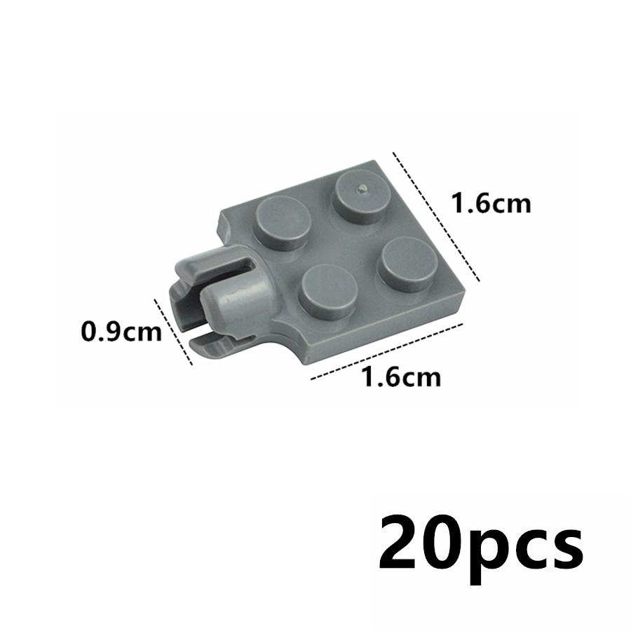 MOC Technical Special 1x2 with Bracket with Ball Particle 2x2 With Pin Assemble Building Block Toy Compatible 2508