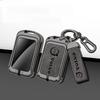 Zine Alloy Leather Car Key Case Cover Protection Shell Holder For Volvo XC60 XC40 XC90 S90 V60 S60 V90 C40 Polestar 1 Polestar 2