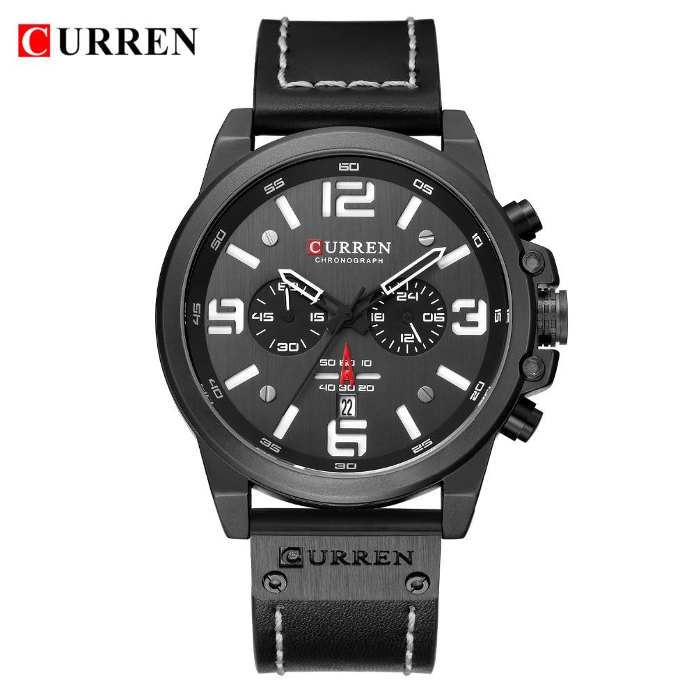 CURREN Мужские кварцевые часы