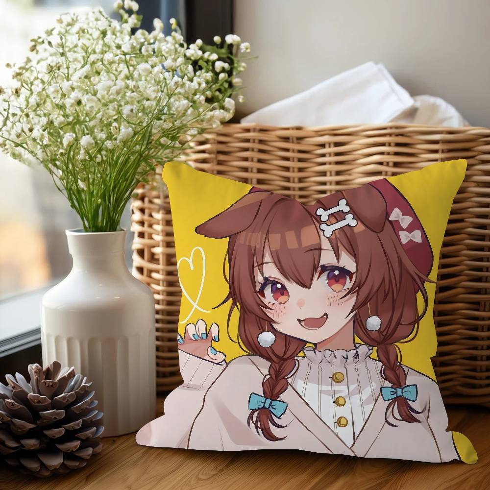 I-INUGAMI KORONE Pillowcases Home Bedding Decorative Pillow Cover Wedding Super Soft Pillow Case
