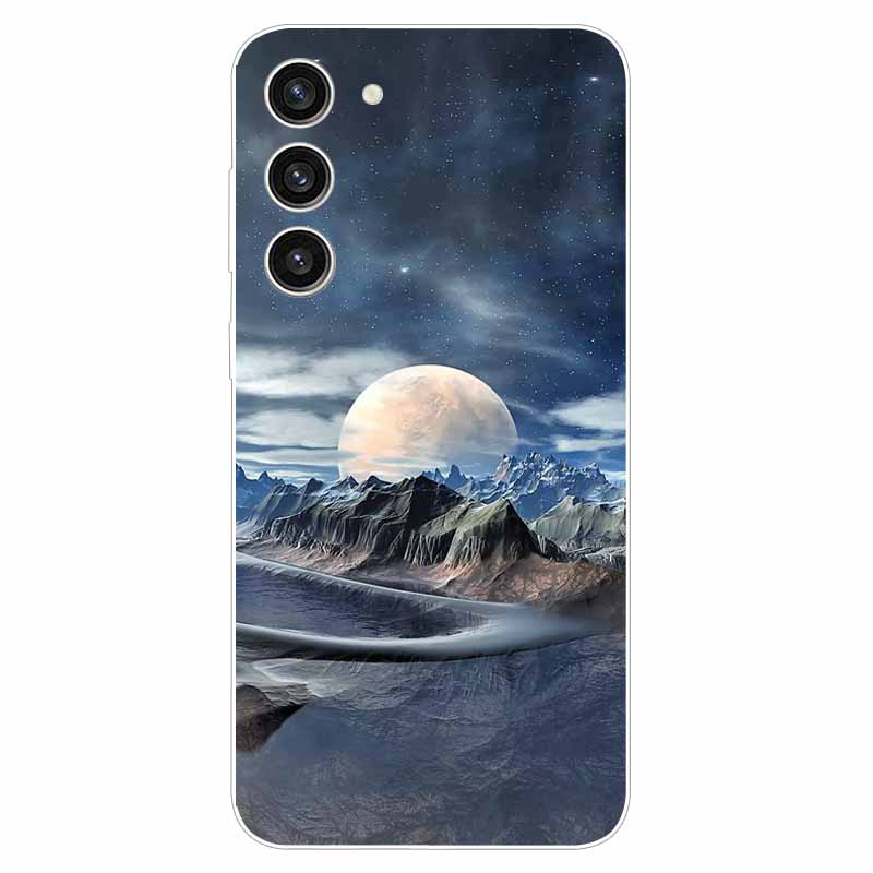 Чехол для Samsung A25 ТПУ Расписной Космический Тигр Силикон для Samsung Galaxy A15 4G Мягкая Крышка для GalaxyA15 5G Ударопрочные Чехлы