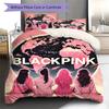 BLACKPINK 3Pcs Bedding Set, Duvet Cover with 2 Pillowcases, No Core
