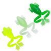 5pcs/bag Wobbler Frog Soft Lures 3D Eyes Artificial Silicone Frog Bait For Catfish Perch Bass Pike Fishing Tackle