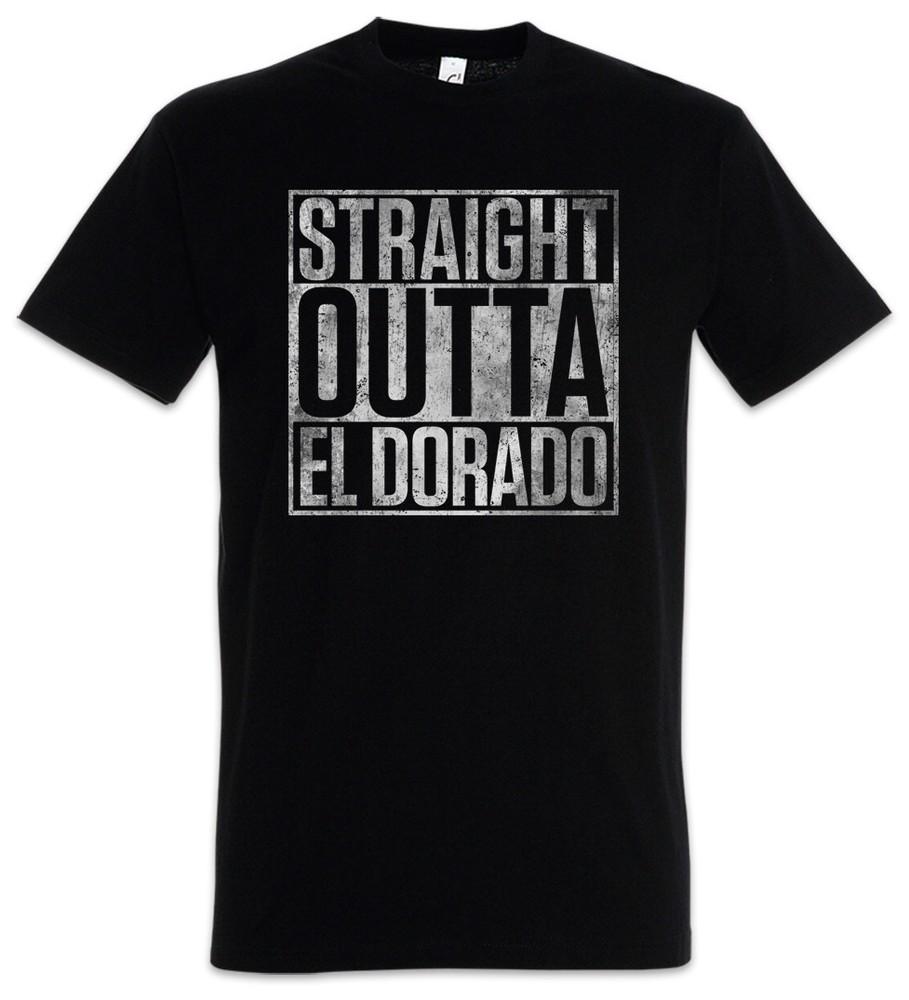 Straight Outta El Dorado T-Shirt Fun City Gold