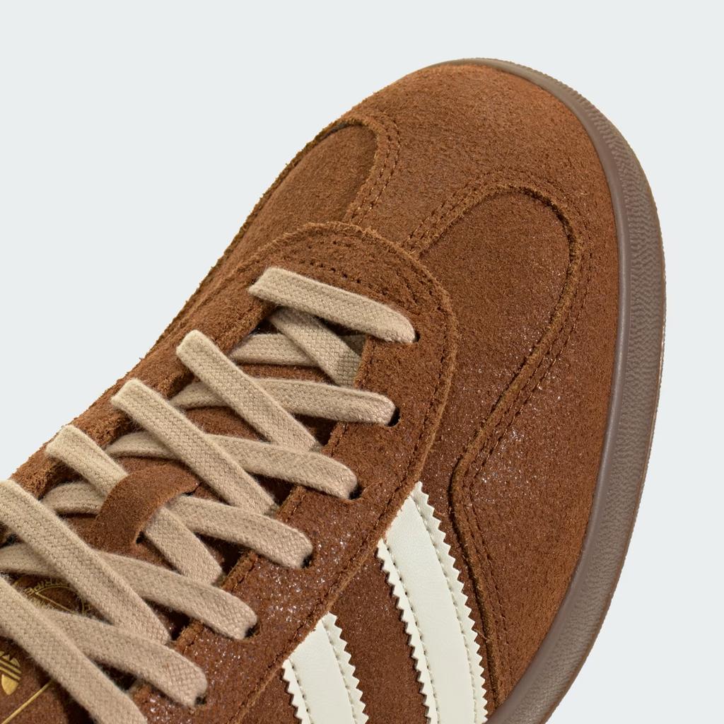 KH9705 adidas Gazelle Indoor "Пыльный Бронзовый/Небеленый Белый" (Мужской)