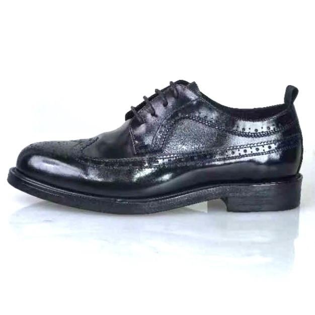 Мужская обувь ручной работы Goodyear Hip Leather Brock Carved Leather Outside. Деловые повседневные кожаные туфли. Обувь больших размеров. Свадебные туфли.