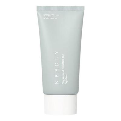 Веганский мягкий увлажняющий солнцезащитный крем SPF 50+ PA++++ 50 мл