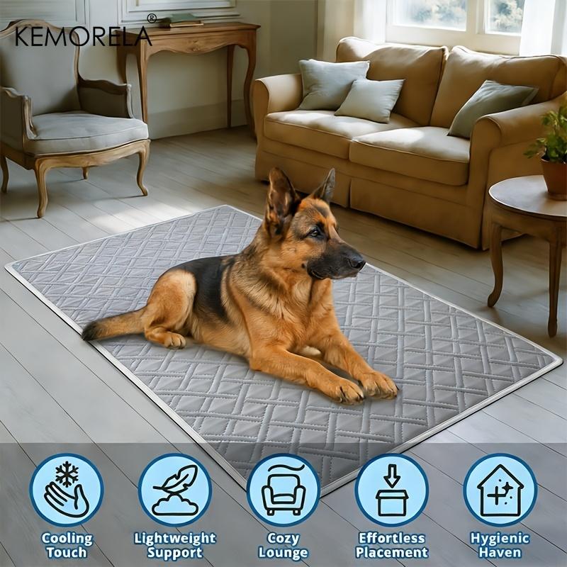 KEMORELA 1 шт. Охлаждающая подставка для домашних животных Потолочная Моющаяся и Противоскользящее дно Охлаждающая подстилка для больших собак и Кошек Ледяная подставка Охлаждающая подставка для домашних животных