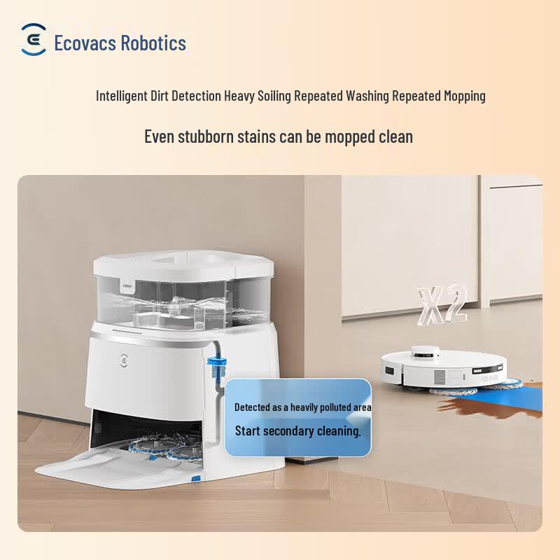 ECOVACS Робот-пылесос и полотер T30 PRO вилка CN (адаптер в комплекте)
