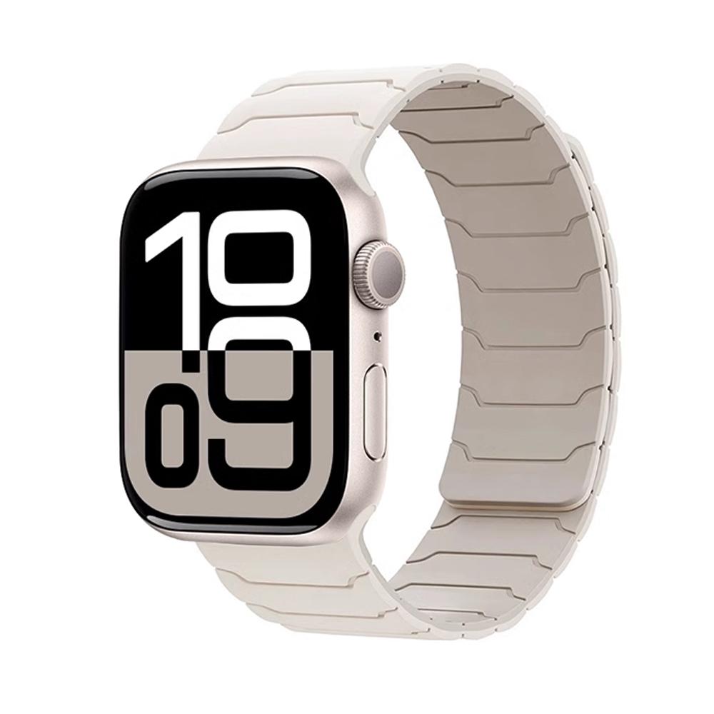 Магнитные ремешки для Apple Watch 11 Ремешок 46мм 42мм 45мм 44мм 40 41 Звеньевой браслет ремешок IWatch Серии SE 10 9 8 7 6 5 Ultra3 49мм