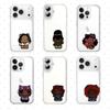 B-Black Earthy Head Wrap H-Hello K-Kit-ty Phone Case For Iphone17 16 15 11 13 14 Pro Max 7 8 Plus X Xr Xs Max Se2020 12mini Tran