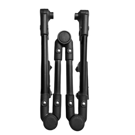 Camping Wagon Handle 180 Degrees Adjustable Folding Wagon Push Handle Outdoor Garden Cart Grocery Trolley Push Pull Bar Accessories