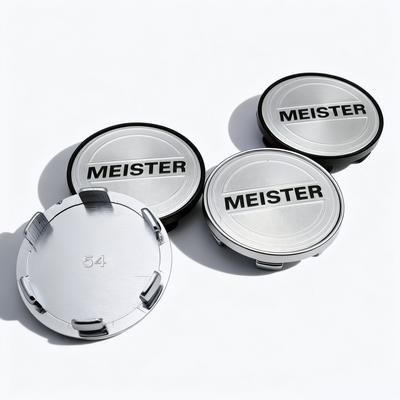 4 шт. JDM W Work MEISTER Логотип Эмблема Колпачки Центральные на Диски Автомобиля 54 мм Зажимы 49 мм Ступица Колеса Пылезащитный Колпачок Обод Колпачки на Ступицу Покрытие Автоаксессуары