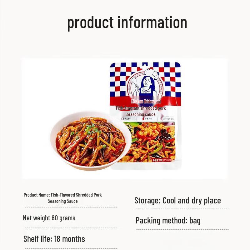 Kitchen Maid Yuxiang Shredded Pork Seasoning Sauce