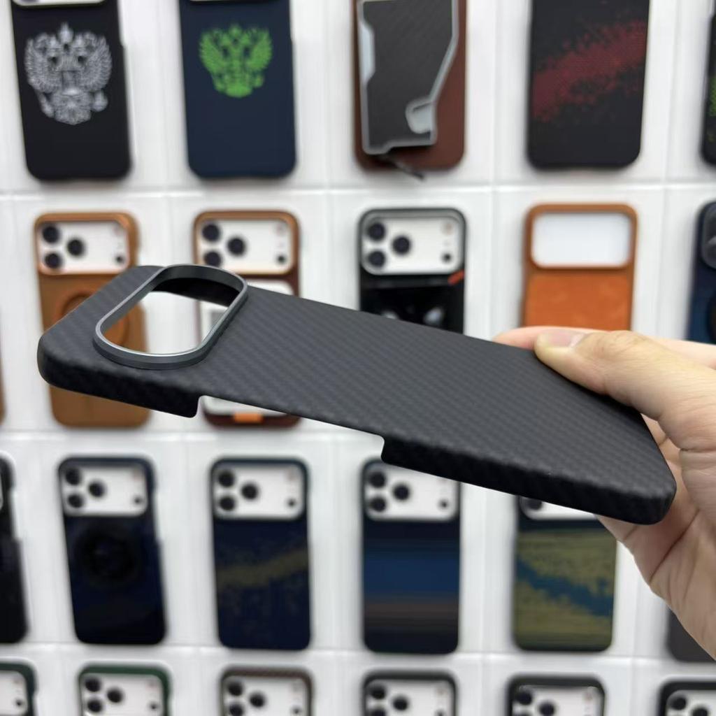 Для Google Pixel 11 Pro XL / Чехол Pixel 11 из Кевлара, Магнитный, Углеродного Волокна, Арамидной Ткани, Тонкий, Защита от Падения, Ударопрочный, Жесткий Чехол-Крышка