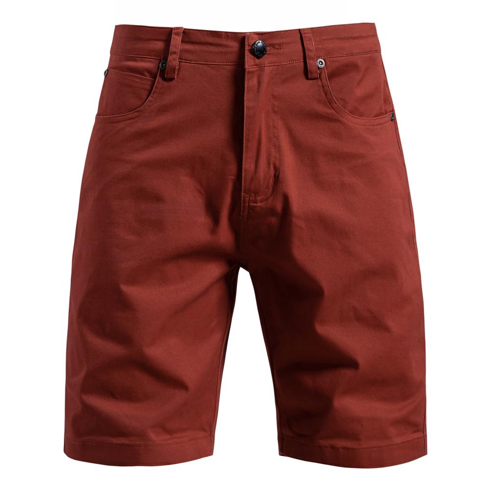 AIOPESON 2025 Новые летние мужские повседневные шорты из 100% хлопка с высоким качеством талии, удобные облегающие шорты для мужчин