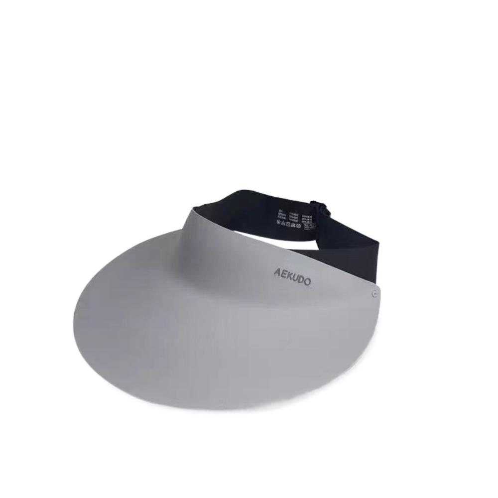 Foldable Seamless Visor Cap Sun Protection Summer Sun Hat Simple Women Sun Hat  Outdoor Sport Cap