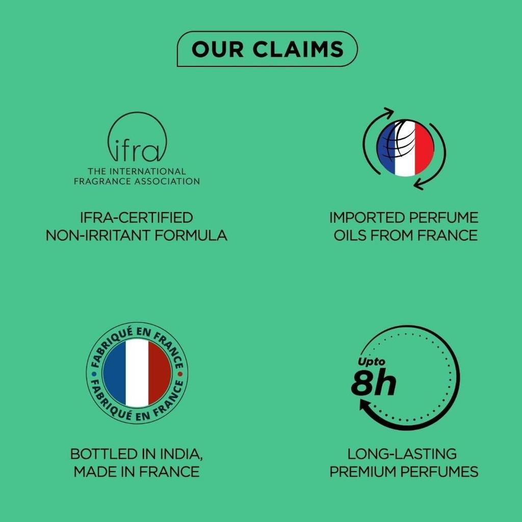 Bella Vita Luxury IMPACT MAN Eau De Cologne Perfume with Mandarin Orange, Patchouli, Cedar | 100Ml