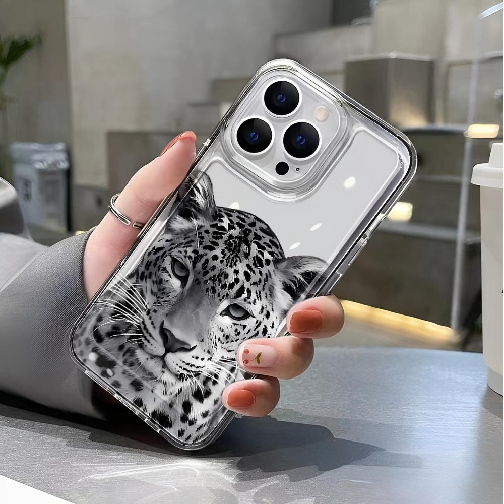 Свирепый гепард Для iPhone 15 16 14 13 12 11 17 Pro Max 17 Air 16 Plus Чехол для телефона 17 16 Чехол для телефона Для защиты камеры
