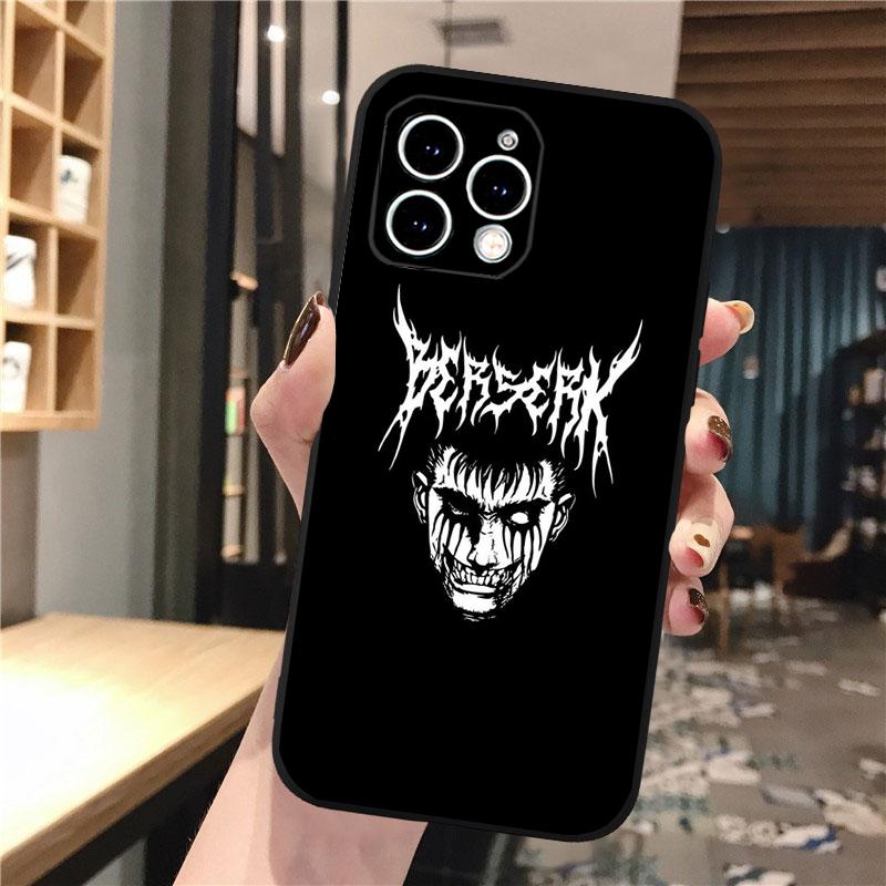Чехол для телефона Berserk Guts Для iphone 17 Pro Max Air 16 15 14 13 Pro Max 15 16 Pro 15Plus