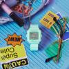 Casio Женские кварцевые часы Baby-G с resinным корпусом, водонепроницаемостью 100 м, ударопрочностью, будильником BGD-10-3