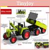 Классическая модель фермерского трактора с инерционным приводом для детей и коллекционеров