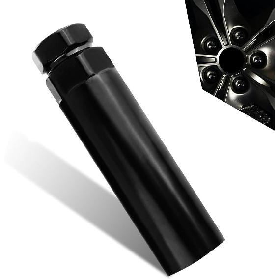 Large 6 Spline Lug Nut Socket, Fuel Rim Lug Nut Lock Removal, Wheel Lock Key Replacement For Aftermarket 6 Spline Lug Nut, For 21 Mm (13/16 Inch) &
