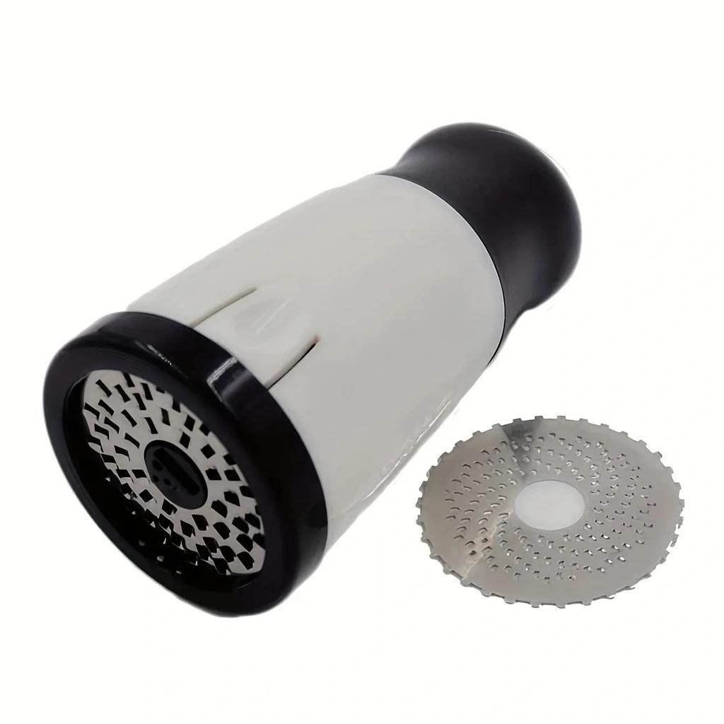 1 Pc - Rotary Cheese Grater Handheld - Versatile Kitchen Tool for Cheese and Vegetables