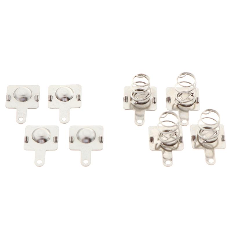 10 пар Запасная металлическая контактная пластина с пружиной для батареек AA AAA