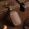 Car Key Case Cover for Toyota Corolla Camry CHR RAV4 Key Fob Protector Durable Leather Shell