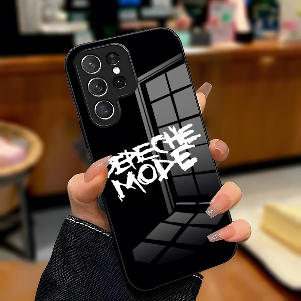 Чехол для телефона Depeche Mode для Samsung A25 A13 A33 5G A54 A36 A35 A56 A52 A14 Ударопрочная стеклянная крышка