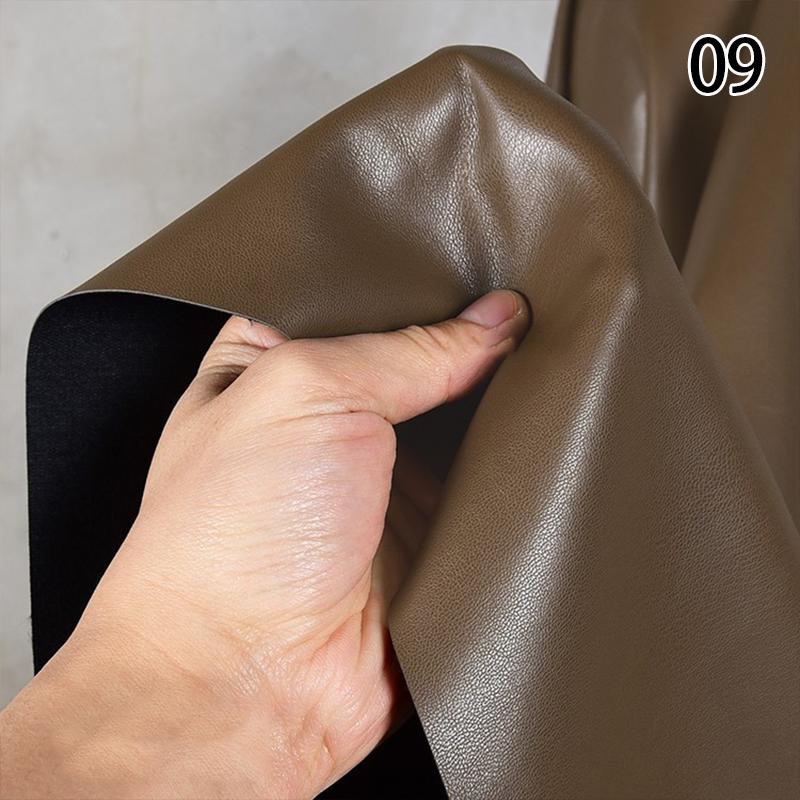 50*140m Matte Faux Leather Fabric Stretch Imitation Sheepskin Soft PU Fabric DIY Sewing Motorcycle Jacket Clothes Material
