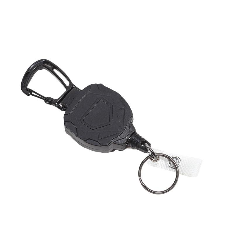 Сверхпрочный держатель для бейджа с выдвижным брелоком, креативный самовыдвижной брелок для бейджа, держатель для удостоверения личности