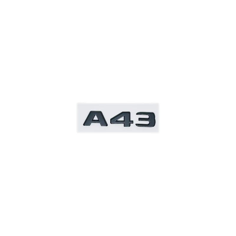 ABS Для Mercedes Benz A35 45 43 AMG W177 W176 A35 A45 A45S TURBO 4MATIC Наклейки-эмблемы с буквами на багажник автомобиля Аксессуары