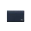 CURRENT Card Case Business Card Holder Leather Embossed [Porter] (Navy/NV)