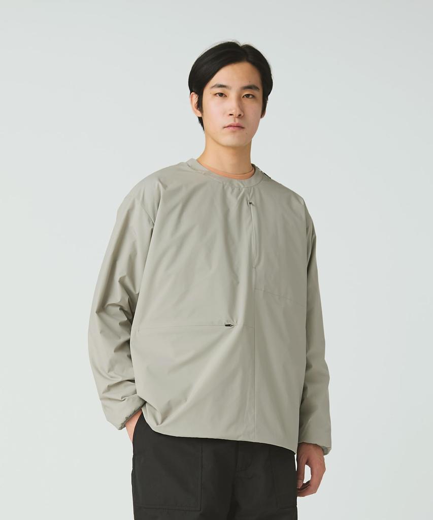 Snow Peak Octa Nomad Pullover Tops Pullover GREIGE L JK-25AU019 Men's Women's