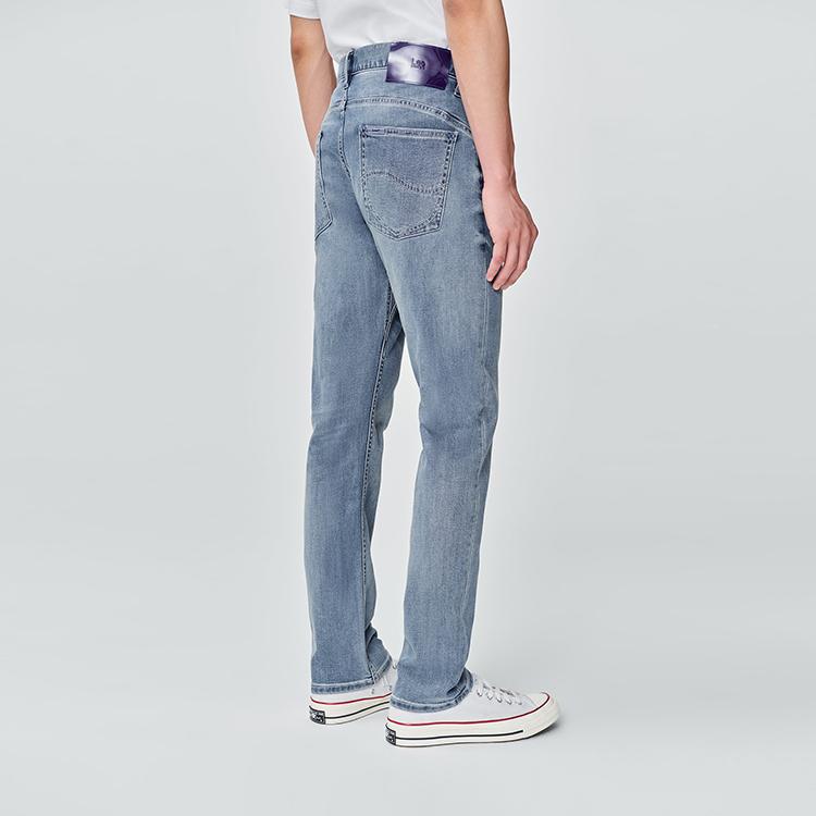 Lee Jeans Men's Light Blue Moderate Straight Fit Pants LMB256726100333A09181